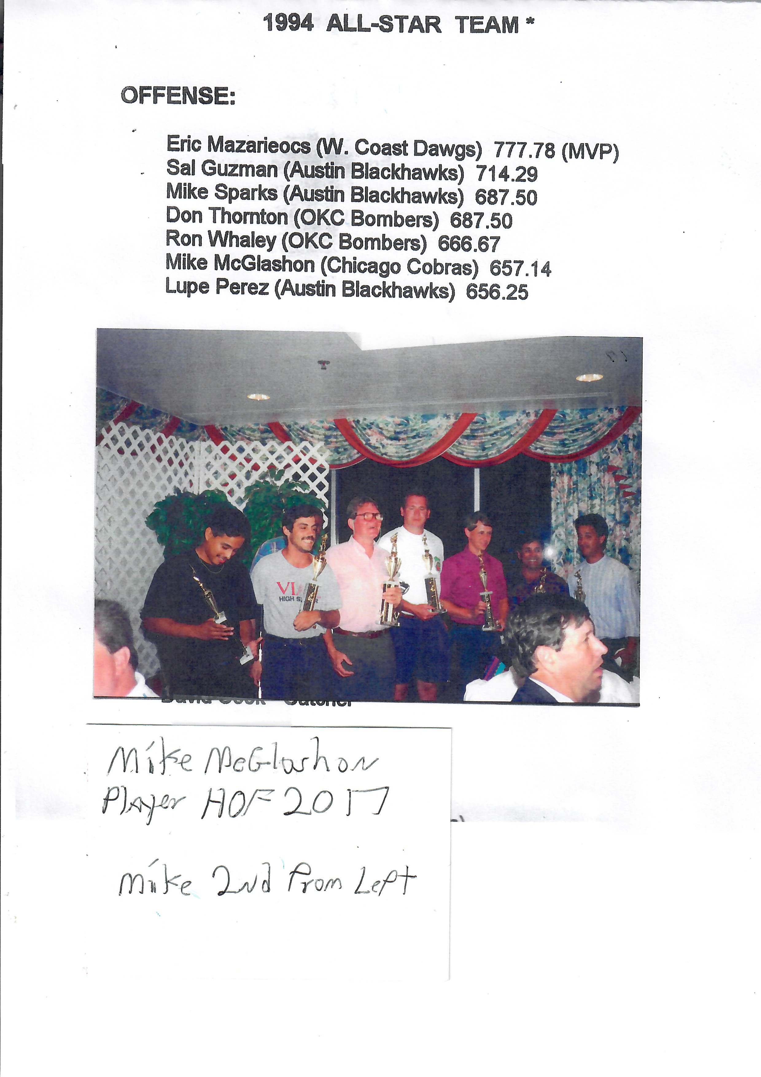 Photo of Mike Mcglashon